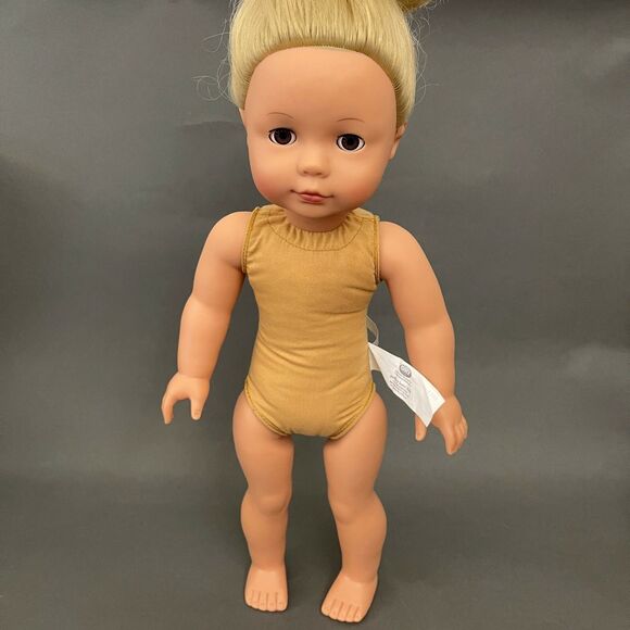 Pottery Barn Kids Gotz Doll Blond Hair 18" Tall - Picture 9 of 9